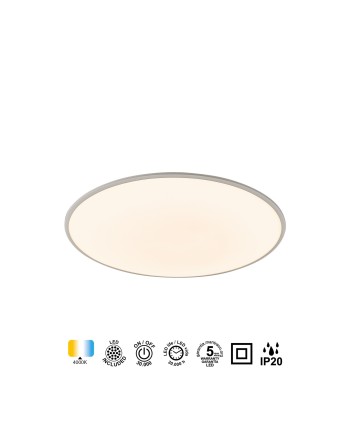 SLIM * PLAFÓN LED 25 CM - 4000K - BLANCO